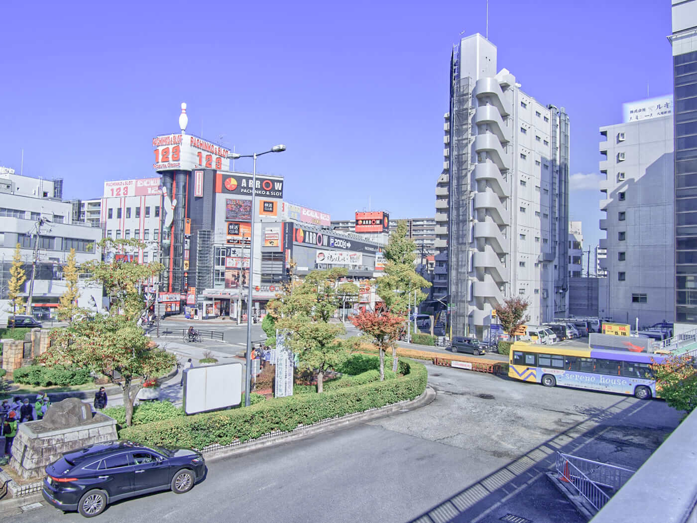 車で通いやすい